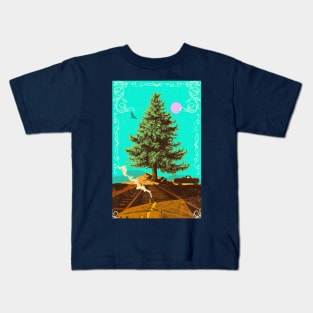 TREE TRACKS Kids T-Shirt